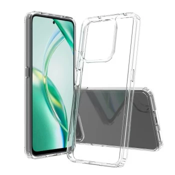 SCREENOR Bumper Case für Honor 200 Lite, transparentes TPU