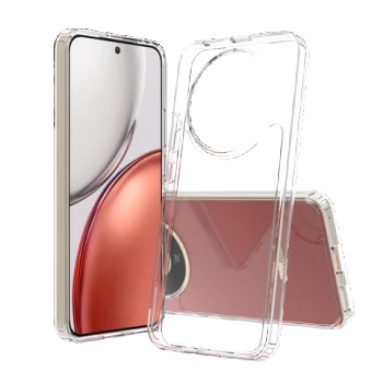 SCREENOR Bumper Case für Honor Magic 6 Lite, Transparent, TPU, Stoßdämpfend, Kratzfest