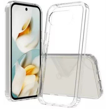 SCREENOR Bumper Case für Google Pixel 8a, klares TPU
