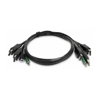 StarTech.com 2-Port DVI-I USB KVM Switch mit Audio-Unterstützung - TAA-konform