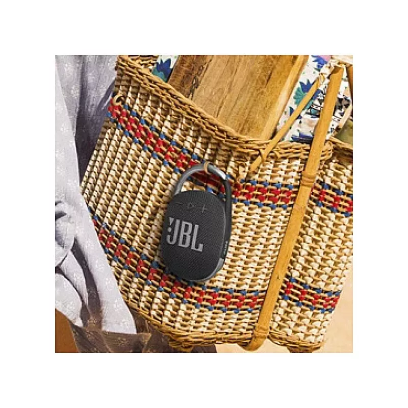 JBL Clip 4 Tragbarer Bluetooth-Lautsprecher, Schwarz