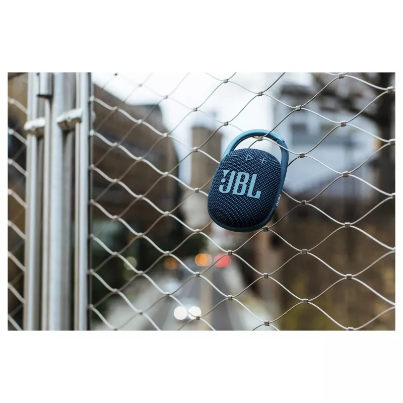 JBL Clip 4 Tragbarer Bluetooth-Lautsprecher, Schwarz