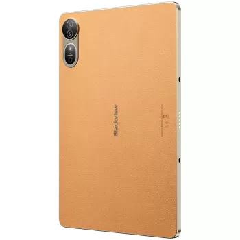 Blackview MEGA 12 SET 5G 12,2 inch FHD 2400x1600 120Hz 12GB+256GB MediaTek Dimensity 7200 Octa-Core 2,8GHz Kamera 13MP/50+20MP 10000mAh NFC IP68 Fingerabdruck Dual-SIM Wi-Fi 6E Bluetooth 5.3 Stift Tasche Tastatur Maus Kopfhörer Ladegerät Android 16 Flash Gold