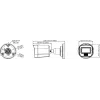 Hikvision DS-2CE16D0T-LPFS(2.8mm) 2MP IR Mini Bullet Kamera, 4-in-1 Videoausgang, IP67