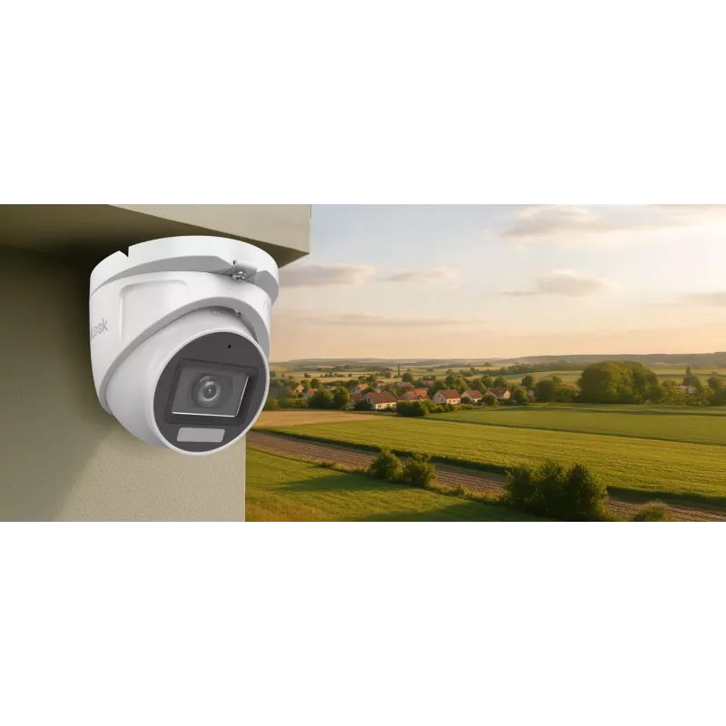 HILOOK THC-T127-LMC(2.8mm) 2MP Smart Hybrid Light Turret Camera 20m
