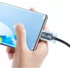 Baseus Crystal Shine USB-A auf USB-C Kabel 1,2m 100W 6A QC 3.0 Geflochtenes Nylon Schwarz