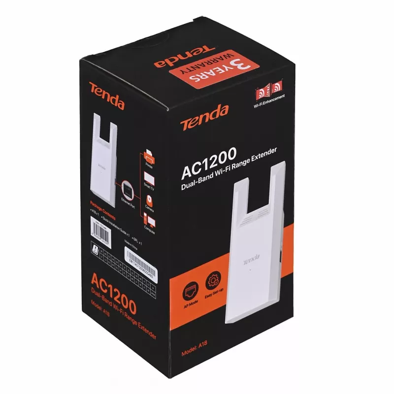 Tenda A18 AC1200 Dualband-WLAN-Repeater