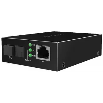 Tenda TFC300A Media Converter Ethernet auf Glasfaser SC Singlemode 20 km