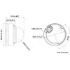 Hikvision DS-2CD2143G2-LI(2.8mm) PL 4MP AcuSense Dome IP-Kamera mit 2,8-mm-Objektiv, Weißlicht und IR