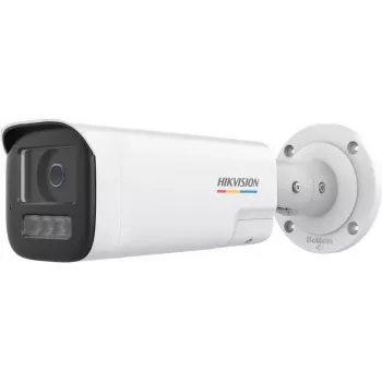 Hikvision DS-2CD1B47G3H-LIUF/SRB(2.8mm) 4MP ColorVu IP-Kamera mit Weißlicht, eingebautem Mikrofon, MicroSD, PoE