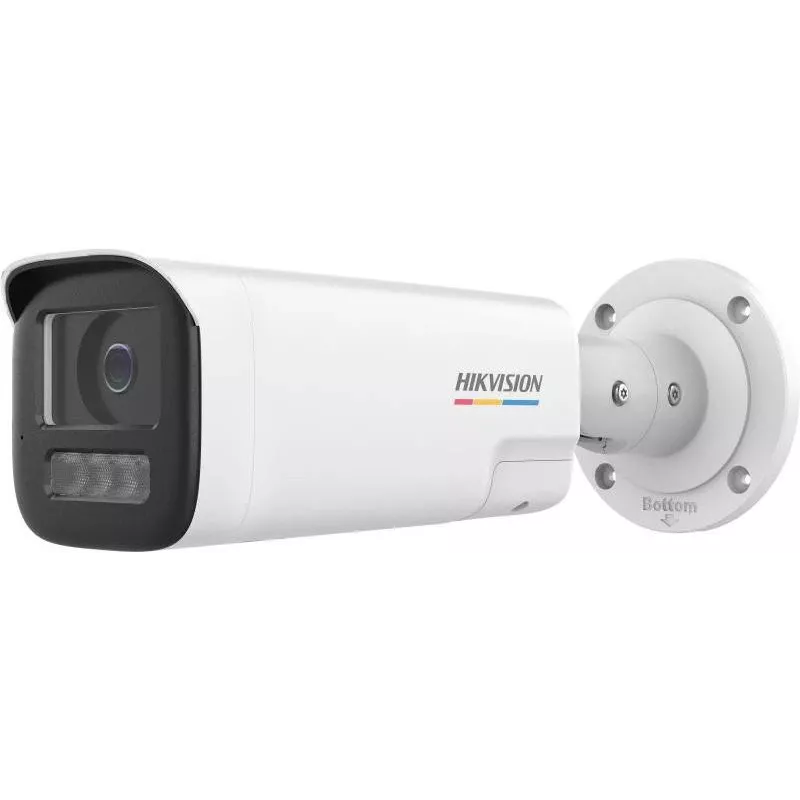 Hikvision DS-2CD1B47G3H-LIUF/SRB(2.8mm) 4MP ColorVu IP-Kamera mit Weißlicht, eingebautem Mikrofon, MicroSD, PoE