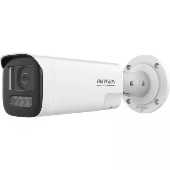 Hikvision DS-2CD1B47G3H-LIUF/SRB(2.8mm) 4MP ColorVu IP-Kamera mit Weißlicht, eingebautem Mikrofon, MicroSD, PoE
