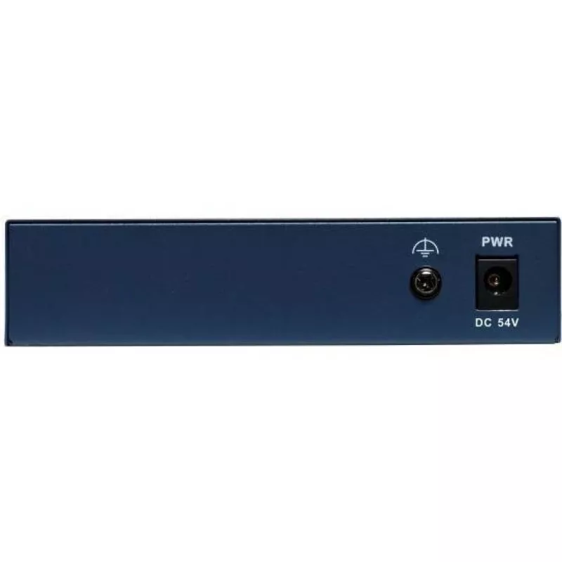Hikvision DS-3D504TP-A Unmanaged Industrial PoE Switch, 4 PoE+ Ports, 1 SFP Uplink, 60W Budget