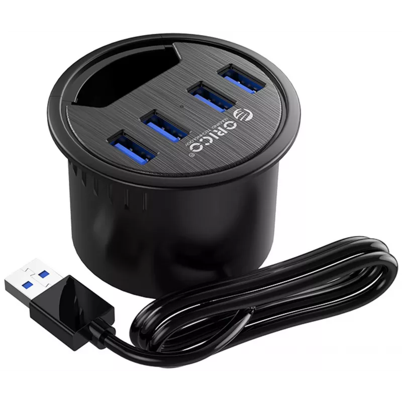 ORICO 4-Port USB 3.0 Hub USB-A 5Gbps Schwarz