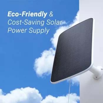 EZVIZ EB3 3MP Wireless IP Camera mit Solarpanel, USB-C, Farb-Nachtsicht, Zwei-Wege-Audio, IP65, 5200mAh Akku