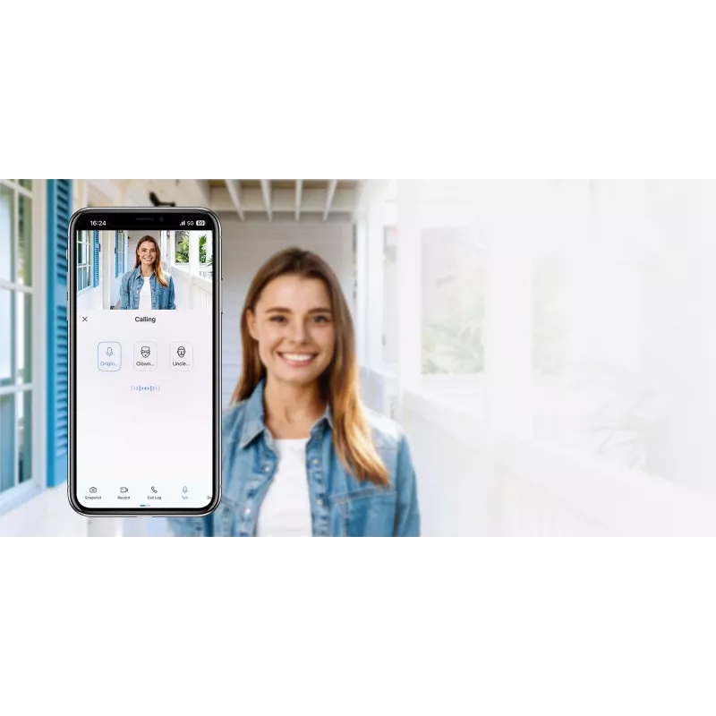 EZVIZ EP4 8MP Wi-Fi Digital-Türspion Gold