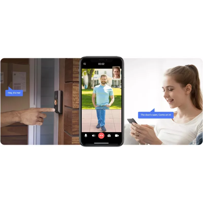 Ezviz EP8 Ultra 6MP+2MP Wi-Fi Video-Türklingel