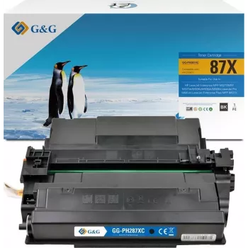 G&G XL-Toner kompatibel mit HP 87X/ CF287X