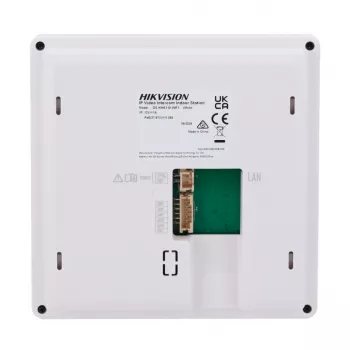 Hikvision DS-KH6110-WE1 4.3 Zoll Innenstation, 480x272, PoE, WiFi, 4 programmierbare Tasten, Touchscreen, Weiß