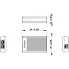Hikvision DS-3E0503DP-E/R PoE Repeater, 1x PoE-Eingang, 2x PoE-Ausgang, 10/100 Mbps, Metallgehäuse