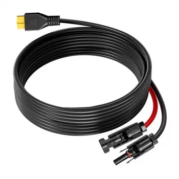 FOSSIBOT XT60-MC4 Solar Panel Adapter Cable, 5m