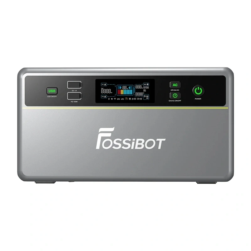 FOSSIBOT FBP1200 1200W Tragbare Powerstation (Grün)