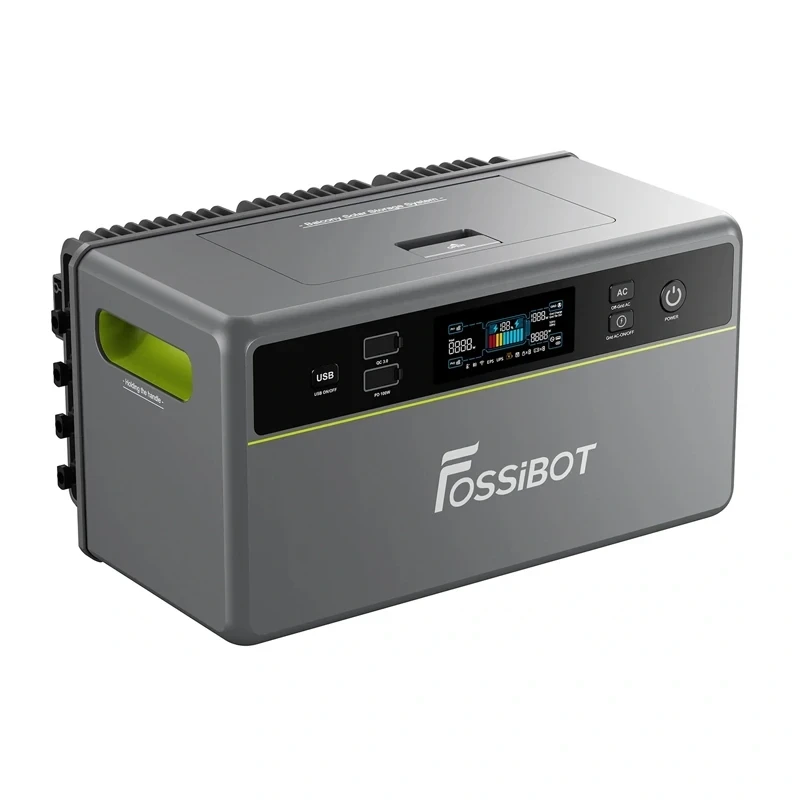 FOSSIBOT FBP1200 1200W Tragbare Powerstation (Grün)