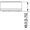 Hikvision DS-1280ZJ-S-Y(O-STD) Anschlussdose / Montageadapter - Weiß