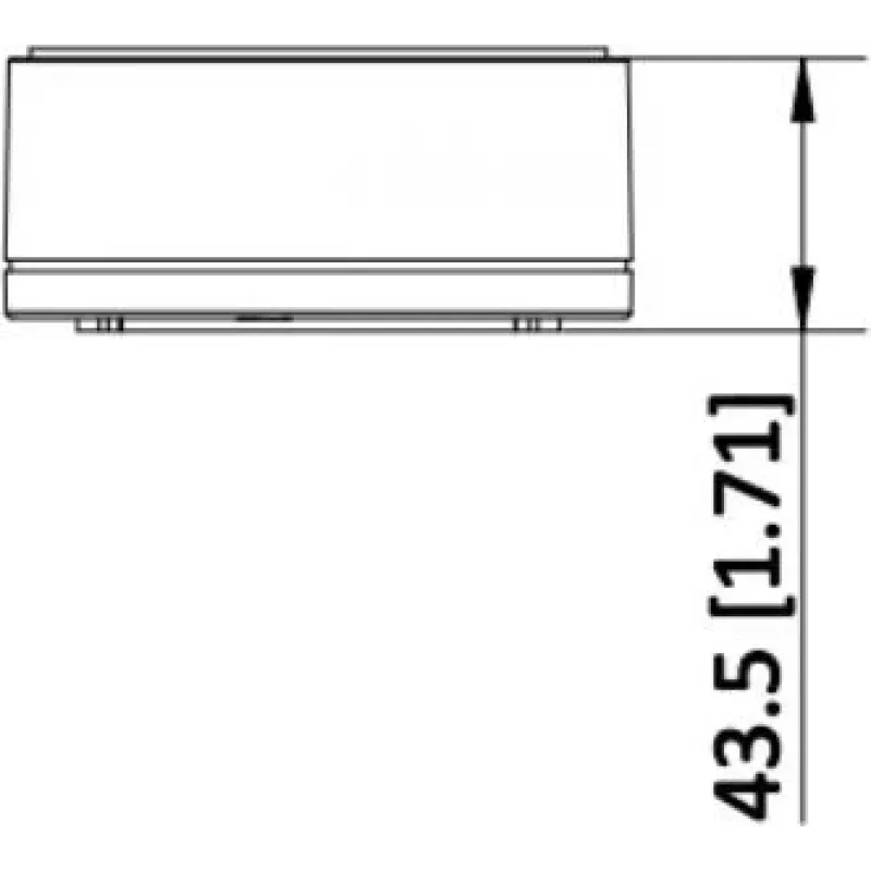 Hikvision DS-1280ZJ-S-Y(O-STD) Anschlussdose / Montageadapter - Weiß