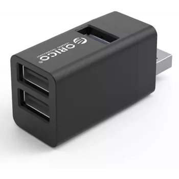 ORICO Mini 3-Port USB 3.0 Hub Aluminium (5 Gbps, 3x USB-A)
