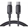 Joyroom USB-C auf USB-C Schnellladekabel S-CC100A141B 120cm 60W 5A Schwarz