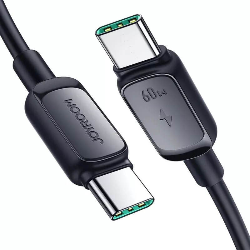 Joyroom USB-C auf USB-C Schnellladekabel S-CC100A141B 120cm 60W 5A Schwarz