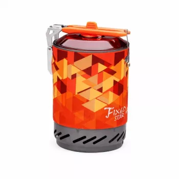 Fire-Maple FMS-X2 Campingkocher mit orangefarbenem Topf