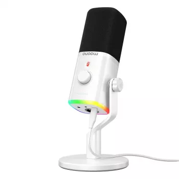 MAONO PD100X Dynamisches Mikrofon (Weiß) - USB-C & XLR