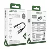 Acefast USB-C auf 3,5 mm J12 Audio-Adapter Schwarz