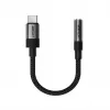Acefast USB-C auf 3,5 mm J12 Audio-Adapter Schwarz