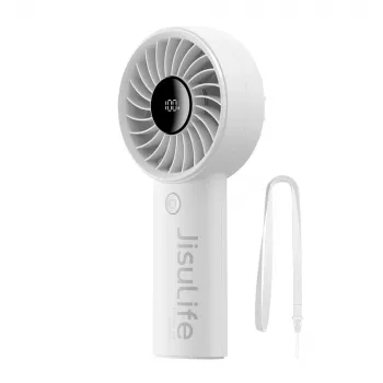 JISULIFE Handheld Fan Life4 3600mAh Portable USB Fan - Grey