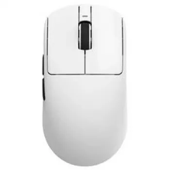VXE R1 SE+ Kabellose Gaming-Maus, PAW3395 SE, 18K Sensor, Ultralight - Weiß