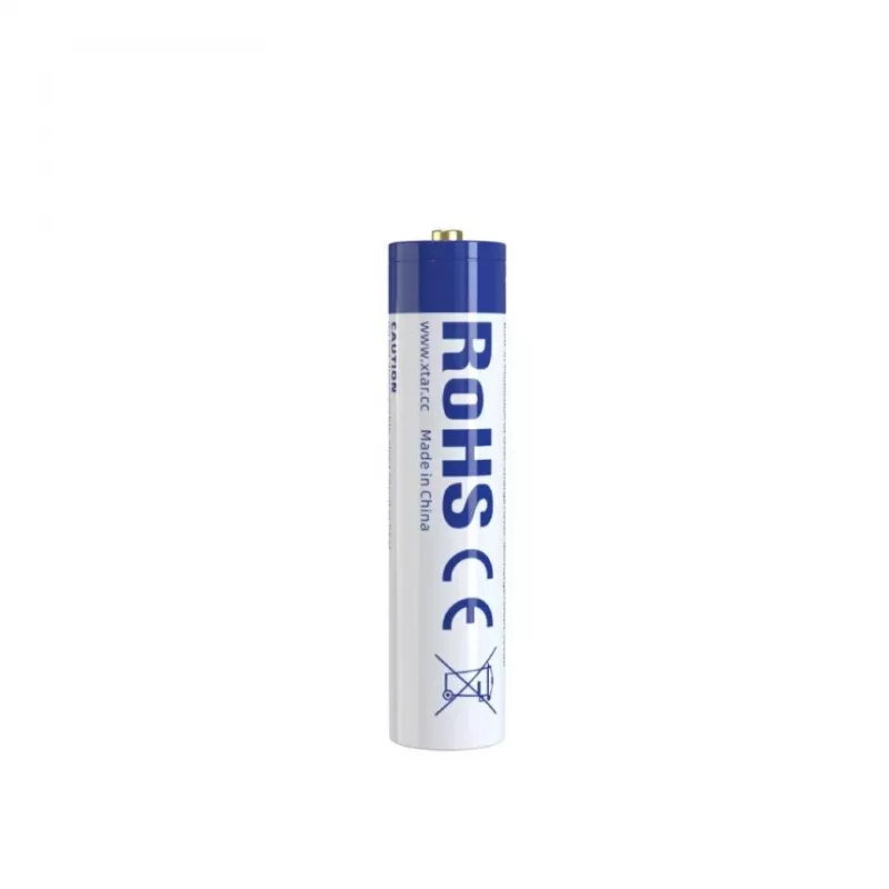 XTAR AAA 1,5 V 750 mAh wiederaufladbarer Li-Ionen-Akku (4er-Pack) mit Schutz