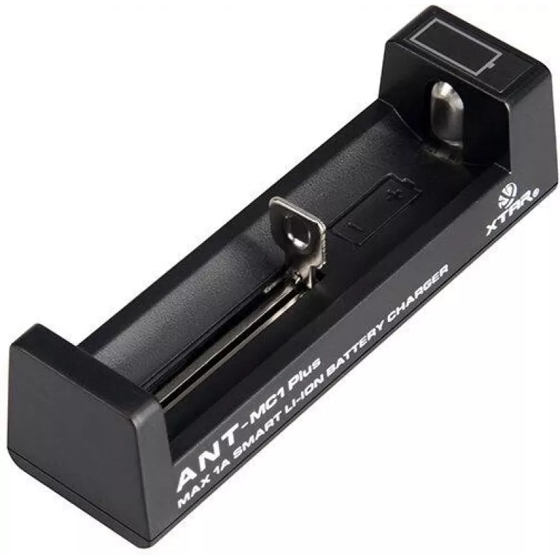XTAR ANT MC1+ Micro USB Li-Ion Akkuladegerät für 18650
