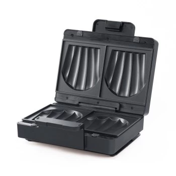 WILFA Easy Melt Sandwich Maker 900 W Schwarz/Silber
