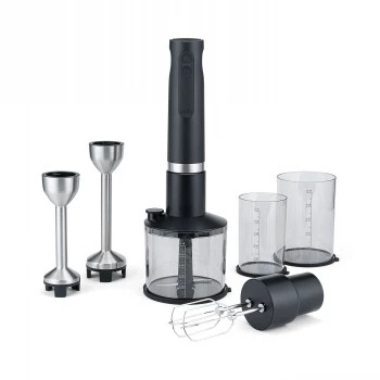 WILFA PROSTICK Stabmixer Full-Pack 1000W Schwarz/Edelstahl