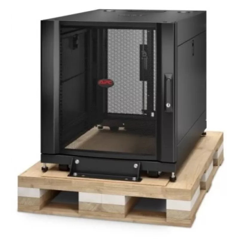 APC NetShelter SX 12U Server-Rack-Gehäuse 600mm x 900mm mit Seitenwänden Schwarz Shock-Verpackung