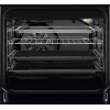 AEG CCB56491BW Freistehender Elektroherd mit Glaskeramik-Kochfeld, 73L Umluftbackofen & 39L konventionellem Backofen, Weiß