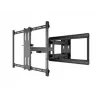 MULTIBRACKETS M Universal FlexArm Pro Dual HD Offset - Dual-Monitor-Tischhalterung für 15-32 Zoll Bildschirme, Gasfeder, Schwarz