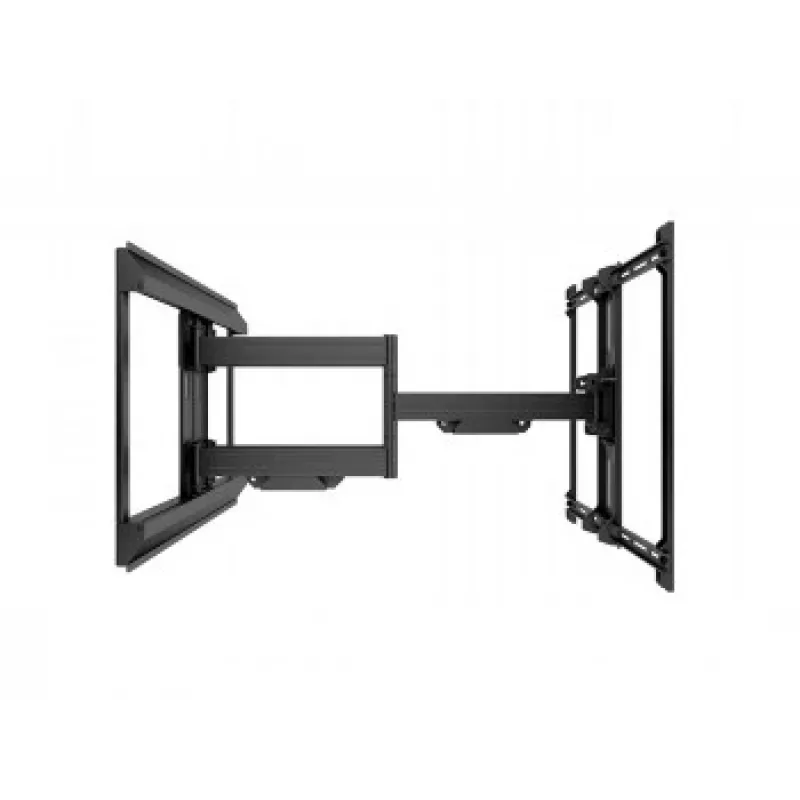 MULTIBRACKETS M Universal FlexArm Pro Dual HD Offset - Dual-Monitor-Tischhalterung für 15-32 Zoll Bildschirme, Gasfeder, Schwarz