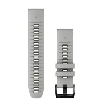 HAMA Garmin Silicone QuickFit 22mm Watch Band Mist Gray/Dark Green 010-13280-08