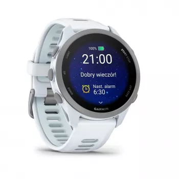 Garmin Forerunner 170 Whitestone mit Whitestone/Cloud Blue Armband