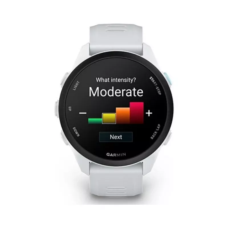 Garmin Forerunner 170 Whitestone mit Whitestone/Cloud Blue Armband