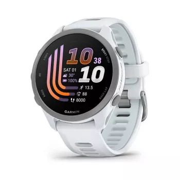 Garmin Forerunner 170 Whitestone mit Whitestone/Cloud Blue Armband
